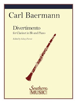 Divertimento by Baermann Carl - Forrest Sidney - for Clarinet