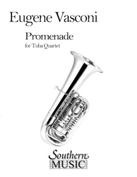 Promenade by Vasconi Eugene for Tuba Quartet