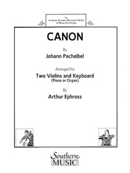 Canon by Pachelbel Johann - Ephross Arthur - for