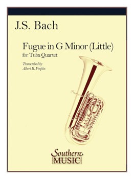 Fugue In G Minor by Bach Johann Sebastian - Peoples Albert - for Tuba Quartet