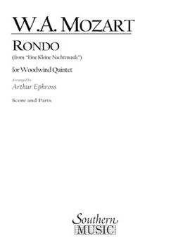 Rondo (from Eine Kleine Nachtmusik) by Mozart Wolfgang Amadeus - Ephross Arthur - for 5 Woodwind