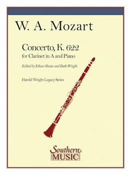 Concerto In A Kv 622 by Mozart Wolfgang Amadeus - Wright Harold - for Clarinet Solo