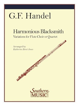 Harmonious Blacksmith Variations by Handel George Frideric - Jones Katherine Bor - for Flute Quartet