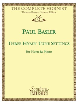 3 Hymn Tune Settings by Basler - Basler Paul - for French Horn and Piano