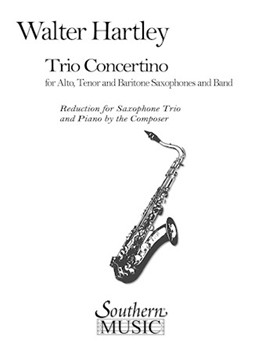 Trio Concertino by Hartley Walter for Saxophone Trio (ATB)