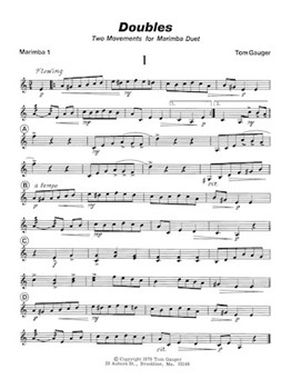 Doubles by Gauger Thomas for