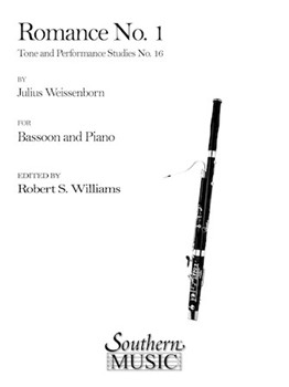 Romance #1 by Weissenborn Julius - Williams Robert - for Bassoon and Piano
