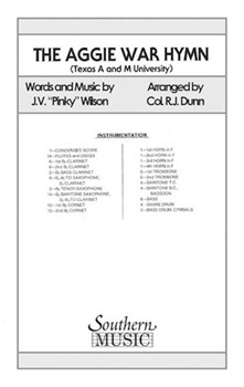 Aggie War Hymn by Wilson J V - Dunn Col R J - for Quickstep