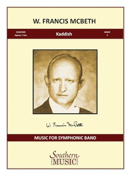 Kaddish by McBeth W Francis for Condensed Score
