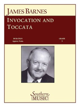 Invocation & Toccata by Barnes J for Concert Band