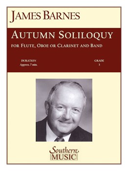 Autumn Soliloquy by Barnes for Woodwind Solo w/ Band