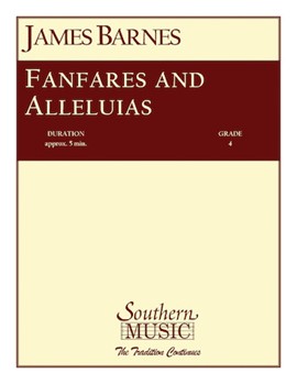 Fanfares & Alleluias by Barnes J for Concert Band