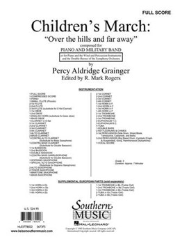 Children's March - Over the Hills and Far Away by Grainger Percy Aldridge - Rogers Mark - for Condensed Score