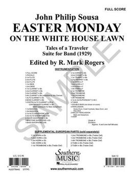 Easter Monday On The White House Lawn by Sousa John Philip - Rogers Mark - for Full Score