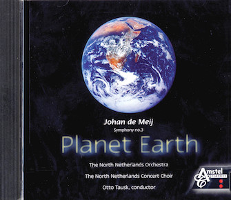 Symphony No. 3 - Planet Earth CD by De Meij Johan for