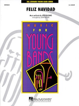 Feliz Navidad by Feliciano Jose - Moss John - for Concert Band