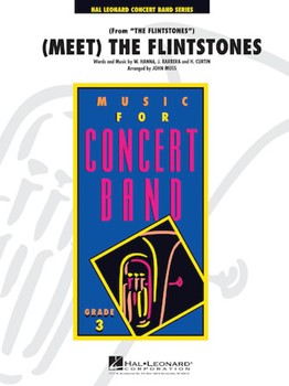 Flintstones (Meet The) by Curtin Hanna and Barbera - Moss John - for Concert Band