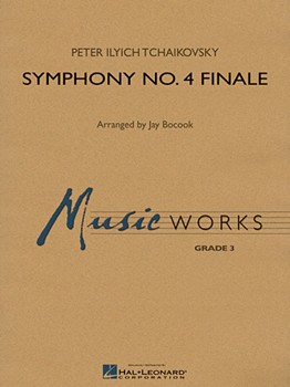 Symphony #4 Finale by Tchaikovsky Pyotr Ilyich - Bocook Jay - for Concert Band