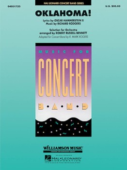 Oklahoma by Rodgers and Hammerstein - Bennett / Rogers - for Concert Band