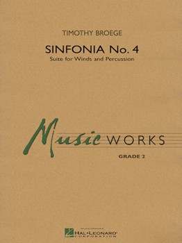 Sinfonia 4 by Broege Timothy for Concert Band