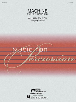 Machine (finale From The 5th Symphony) by Bolcom WIlliam - Rapp William - for Percussion Choir