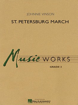 St Petersburg March w/online audio [concert band] Vinson SCORE/PTS