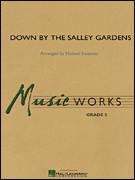 Down By The Salley Gardens [concert band] Sweeney w/online audio SCORE/PTS