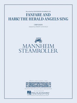 Fanfare & Hark The Herald Angels Sing by Davis - Longfield Robert - Mannheim Steamroller for Concert Band
