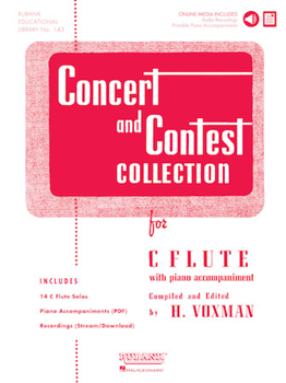 Rubank Concert and Contest Collection for C Flute with Permance/Accompaniment CD