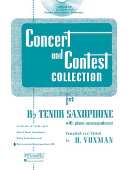 Concert & Contest Collection CDs - Tenor Saxophone
