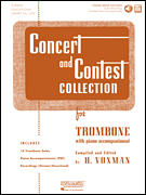 Rubank  Voxman  Concert and Contest Collection for Trombone - Solo Book with Online Media