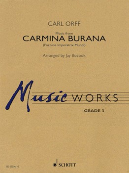 Carmina Burana Music From by Orff Carl - Bocook Jay - for Concert Band