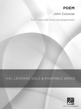 Poem by Cacavas John for French Horn and Piano