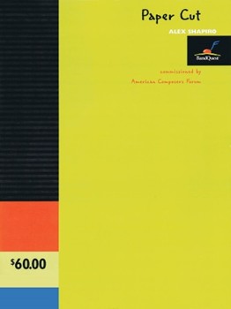 Paper Cut by Shapiro Alex for Concert Band