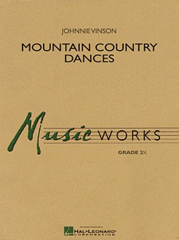 Mountain Country Dances by Vinson Johnnie for Concert Band
