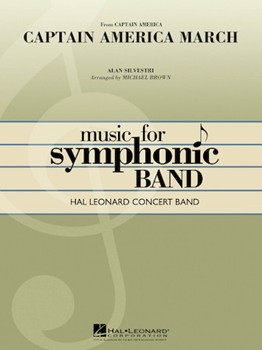 Captain America March by Silvestri Alan - Brown Michael - for Concert March