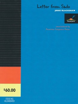 Letter from Sado by Blackshaw Jodie for Score