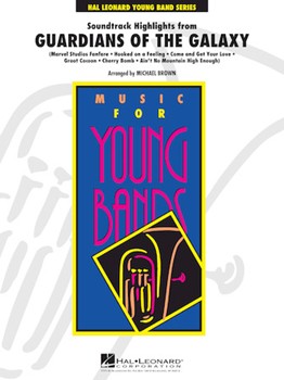 Guardians of the Galaxy Highlights [concert band] Score & Pa