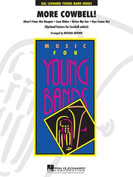 More Cowbell! [concert band] Brown Score & Pa