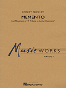 Hal Leonard Buckley R   Memento - Concert Band