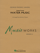 Suite from Water Music [concert band] Vinson Score & Pa