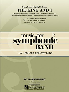 Symphonic Highlights from The King and I [concert band] Bulla Score & Pa