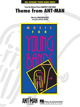 Theme from Ant-Man [concert band] Brown Score & Pa