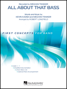 All About That Bass [concert band] Longfield Score & Pa
