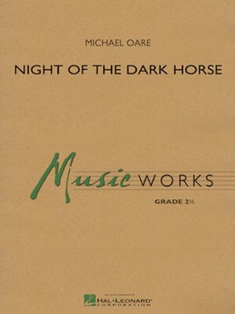 Night of the Dark Horse [concert band] Oare Score & Pa