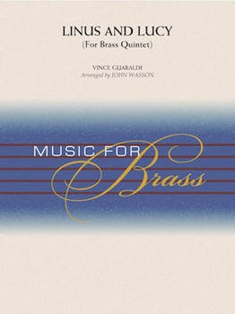 Linus and Lucy [brass ensemble] Score & Pa