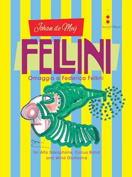 Fellini [concert band] de Meij Score & Pa