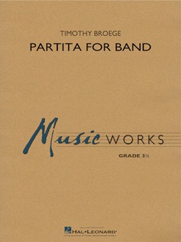 Partita for Band [concert band] Broege Score & Pa