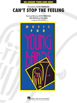 Can't Stop the Feeling [concert band] Murtha Score & Pa