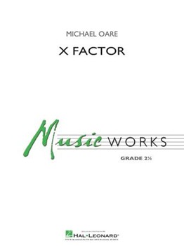 X Factor [concert band] Oare Score & Pa